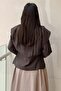 Short Tunic with Pleated Layers on the Front - 3