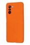 Ilkeshop New Poco F3 Case Nano Inside Velvet Silicone (131240) - Orange - 2