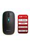 GW-113 Wireless Dual Modes Mouse, Ergonomic Design, Adjustable DPI, Silent Clicks, Rechargeable Battery - 7
