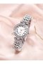 Roman Numerals Dial and Rhinestone Decor Women's Wristwatch Set with 2Pcs Heart Shape Magic Bracelet, Suitable for Daily Wear - 3