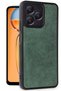 Ilkeshop New Realme Note 50 4g Case Aras Leather Cover - (145703) Dark Green - 2