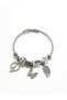 316 L Stainless Steel - Anti Allergic - Tarnish Resistant Silver Pnra Bracelet
