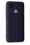 Ilkeshop New Redmi 9C Case Nano Velvet Silicone (174739) - Navy Blue - 3