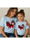 Mother Child Oversize T-Shirt Combination Twin T-Shirt 100% Cotton Comfortable Fit (Sold as a Single Item)