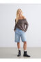 Bermuda Fit Women's Jean Shorts - 3
