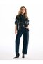 Trendlucky Baggy Fit Women's Jean Pants with Waist Belt