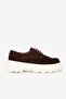 Lfr-F046-1 Suet Merdane Shoes Brown