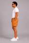 Men's Orange Surf Patterned Sea and Beach Shorts - 3