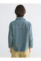 Nevavm Shirt Collar Oversize Women's Jean Jacket with a Difference - 4