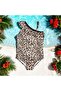 Girls' Swimsuit Leopard Print 8-12 Years Old - 2