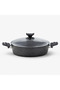 Granite 9 Piece Cookware Set – Lava Stone Nonstick Pots & Frying Pan with Glass Lids, Premium Stone-Look Finish - 8