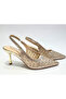 26Y484 Fine Heel Evening Dress Shoes - 2