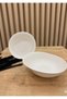 Bonerosa 2 Piece 26 cm Cream Salad Bowl - 2