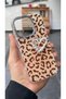 iPhone 11 Compatible - Leopard Stone Heart Cover with Thick Sides, Durable and Stylish Case