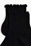 3-pack rib-knit ankle socks - 3