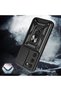 Tecno Spark 40 Pro Compatible Case with Ring Stand Camera Slide Vega Cover T40953 - Blue - 4