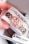 Special Series Gift Women's Watch Rose Gold Color - Steel Band Japanese Machine Special Stylish Boxed Gdkb2058C6 - 5