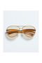 Bv 1305S 002 64 Unisex Pilot Gold Metal Sunglasses - 3