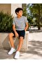 Tanem 16005-26 Boy's Printed Basic T-Shirt Comfortable Fit Daily Cotton T-Shirt - 7