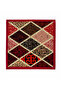 Patterned Women's Scarf Bandana 70X70 - 2