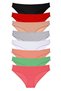 Glb-Stl41414 8-Piece Super Eco Set Lycra Women's Slip Panties Set 1