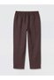 Lcwaikiki Classic Women's Linen Trousers with Elastic Waist - 2