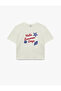 Sequin Sequined Crew Neck Short Sleeve Cotton T-Shirt - 4