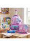 17” 3-Piece Trolley School Backpack with Lunch Bag & Pencil Case,Mermaid Pink - 3