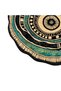 Sdt Ethnic Bohemian Style Round Yellow Anthracite Woven Base Decorative Carpet Sdt1315 - 5
