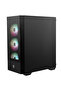 علبة كمبيوتر MAG FORGE 112R ATX متوسطة الحجم مع 4 مراوح ARGB - أسود - 4