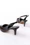 St-1152 Baby Blue Patent Leather Daily 7 cm Heeled Women's Shoes - 5