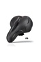 Bicycle Saddle with Spring Soft Gel Reinforcement - Waterproof and Air-Channeling Ergonomic Saddle - 5