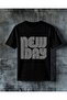 Bos Beyaz 85 Printed Oversize T-Shirt