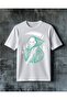 Pepper Vegetable Printed Oversize T-Shirt