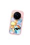 Vivo X200 Pro Compatible Shock-Absorbing Camera Protected Pink Silicone Case - 3