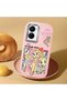 Vivo Y16/Y02S Compatible Shock-Absorbing Camera Protected Pink Silicone Case - 2