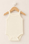 Baby Girl Denim Jumpsuit with Embroidered Ruffle Sleeves and Perforated Thin Straps Bodysuit Summer Stylish Comfortable Cotton - 4