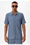 Men's ribbed short sleeve shirt - 2