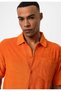 Textured men's short sleeve shirt - 5