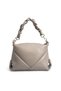 Royal Faux Leather Women's Hand and Shoulder Bag Mink - 3