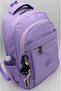 Luxury Satin Water-Resistant Fabric Unisex Large Size Middle School High School School Backpack and Travel Bag / 2300 - 3