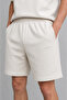 Regular-Fit, Cotton, Comfortable Fit, Knee-Length, Internal Lacing, Embroidery Detail, Basic, Knitted Shorts 311 - 4