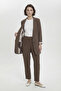 Classic Mink Suit with Shawl Collar and Pocket Detail 1103 - 3