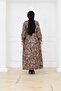 Half Buttoned Buckle Detail Winter Tunic Dress - 6