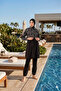 Women's Quick-Drying Water-Repellent Fabric Zippered Fully Covered Hijab Swimsuit - 5