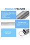 0.3x3x10mm 15Pcs 0.3x3x10mm Extended Tension Spring 304 Stainless Steel Extension Spring Steel Dual - 3
