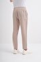 Muslin Jogger Beige Men's Trousers 00250 - 3
