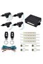 12V Universal Remote Control Entry System Car Central Control Lock with 4 Door Lock Actuators Key... - 8