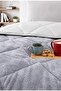 Premium Single Wellsoft Quilt - 4 Seasons Reversible - 155X215 cm + 1 Pillowcase as a Gift - 4