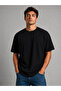 Basic Oversize Black Men's T-Shirt – Comfortable Fit Premium Basic Tshirt